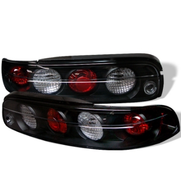 Picture of Spyder Lexus SC 300-SC 400 95-00 Euro Style Tail Lights Black ALT-YD-LSC300-BK