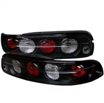 Picture of Spyder Lexus SC 300-SC 400 95-00 Euro Style Tail Lights Black ALT-YD-LSC300-BK