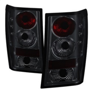 Picture of Spyder Jeep Grand Cherokee 05-06 Euro Style Tail Lights Smoke ALT-YD-JGC05-SM