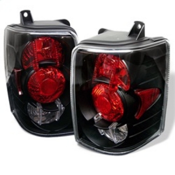 Picture of Spyder Jeep Grand Cherokee 93-98 Euro Style Tail Lights Black ALT-YD-JGC93-BK