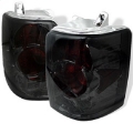 Picture of Spyder Jeep Grand Cherokee 93-98 Euro Style Tail Lights Smoke ALT-YD-JGC93-SM