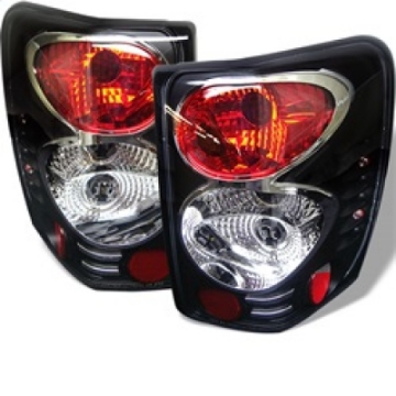 Picture of Spyder Jeep Grand Cherokee 99-04 Euro Style Tail Lights Black ALT-YD-JGC99-BK