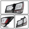 Picture of Spyder Chevy Cruze 2011-2014 Light Bar LED Tail Lights Black ALT-YD-CCRZ11-LBLED-BK