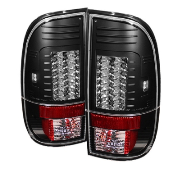 Picture of Spyder Ford Super Duty 08-15 Version 2 LED Tail Lights Black ALT-YD-FS07-LED-G2-BK