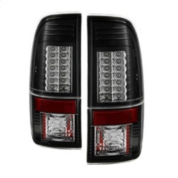 Picture of Spyder Ford Super Duty 08-15 Version 2 LED Tail Lights Black ALT-YD-FS07-LED-G2-BK