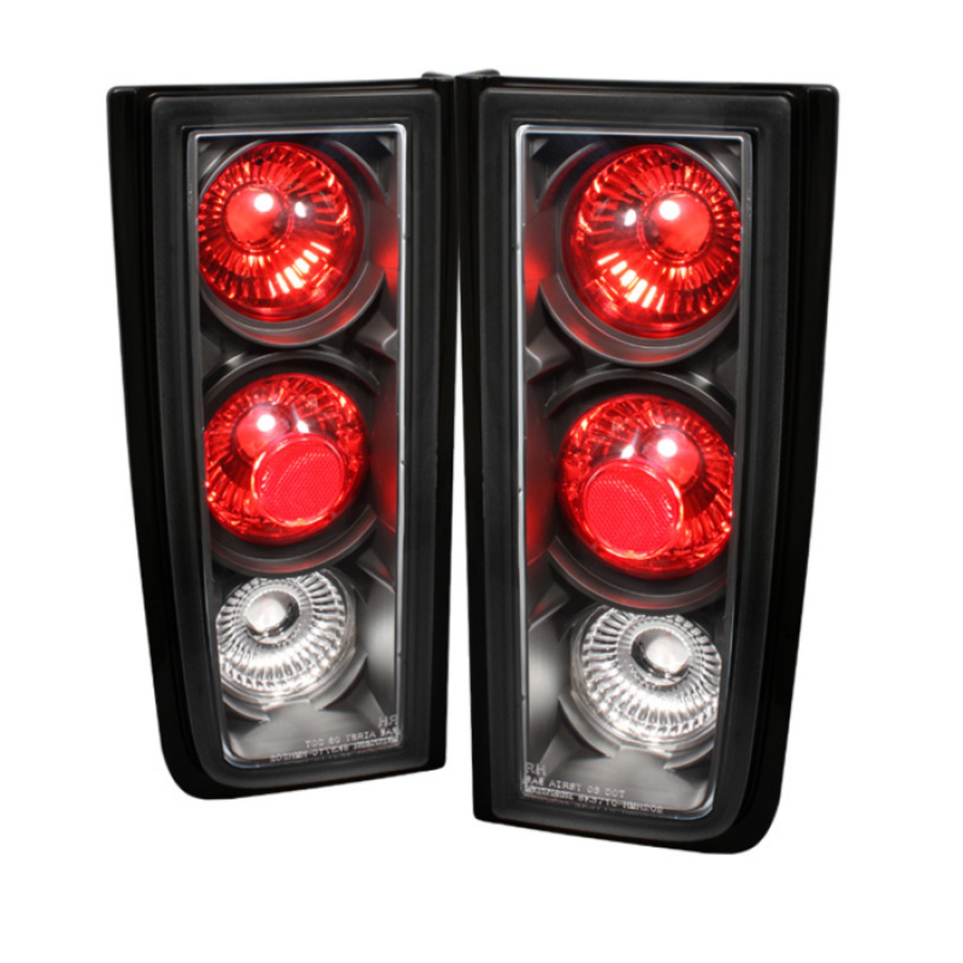 Picture of Spyder Hummer H2 01-05 Non H2TEuro Style Tail Lights Black ALT-YD-HH2-BK