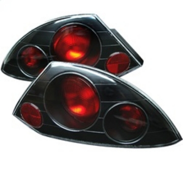 Picture of Spyder Mitsubishi Eclipse 00-02 Euro Style Tail Lights Black ALT-YD-ME00-BK