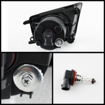 Picture of Spyder Toyota Tacoma 2012-2015 OEM Fog Lights W-Switch Smoke FL-CL-TTA2012-SM