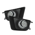 Picture of Spyder Toyota Tacoma 2012-2015 LED Fog Lights w-Switch Clear FL-LED-TTA2012-C
