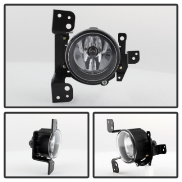 Picture of Spyder Mitsubishi Mirage 2014+ OEM Fog Lights w-Switch Clear FL-MM2014-C