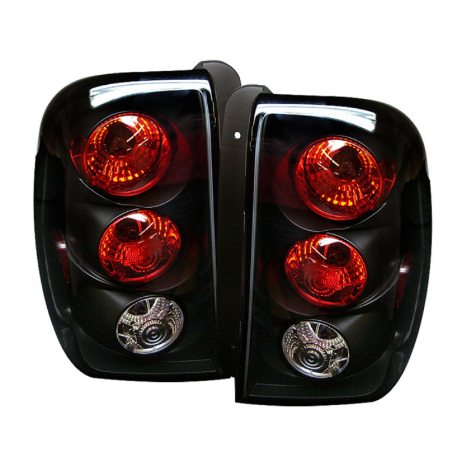 Picture of Spyder Chevy TrailBlazer 02-09 Euro Style Tail Lights Black ALT-YD-CTB02-BK