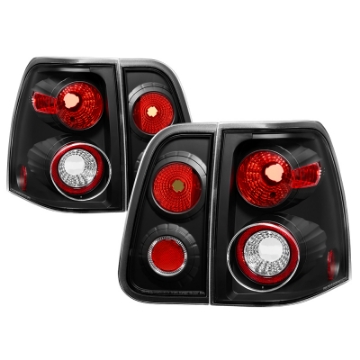 Picture of Spyder Lincoln Navigator 03-06 Euro Style Tail Lights Black ALT-YD-LN03-BK