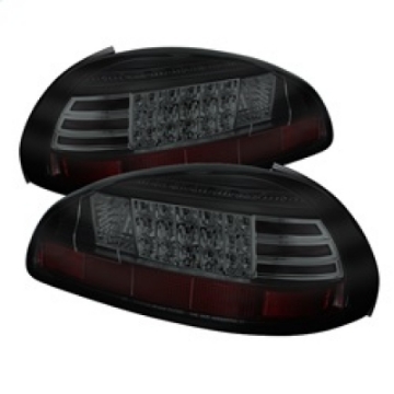 Picture of Spyder Pontiac Grand Prix 97-03 LED Tail Lights Black Smoke ALT-YD-PGP97-LED-BSM