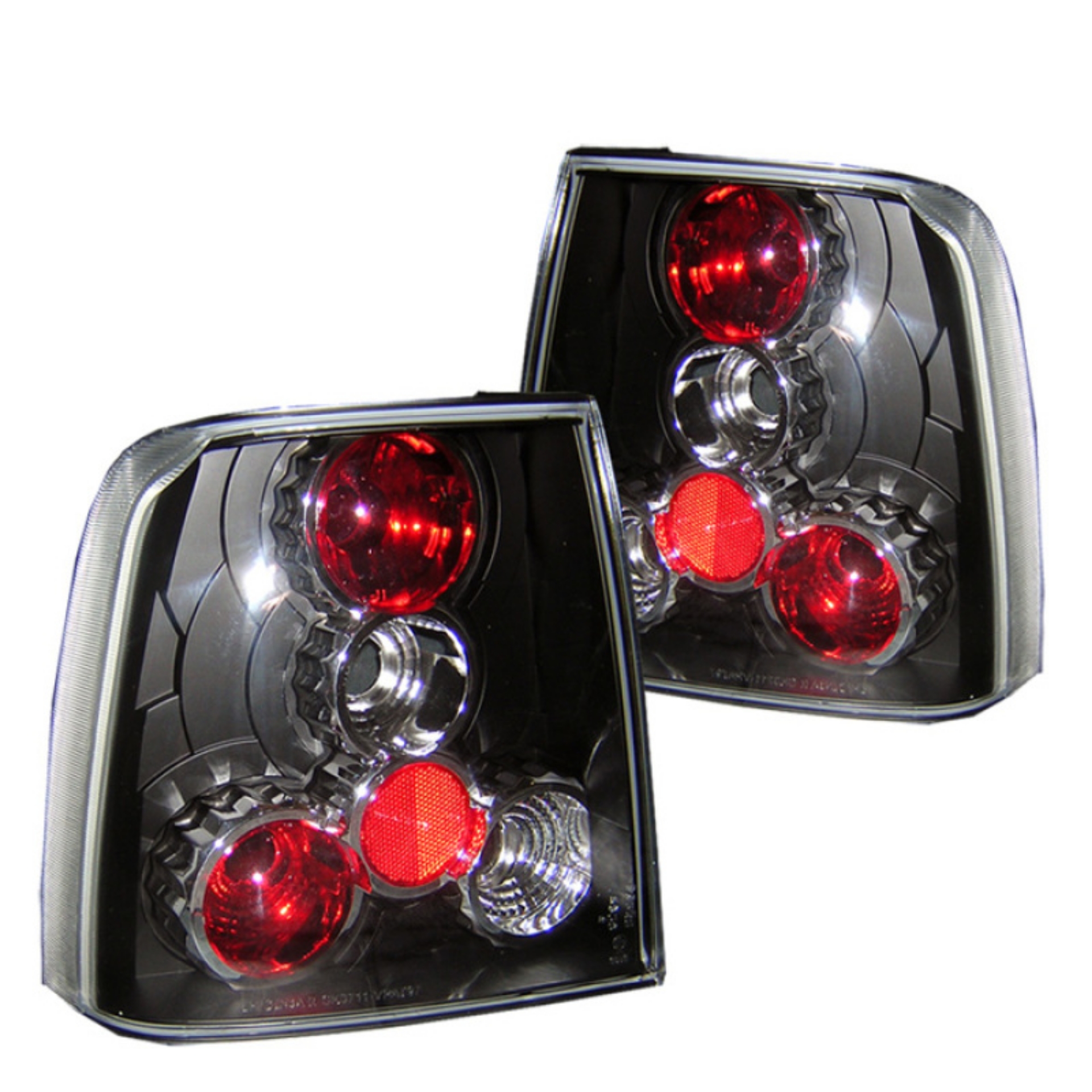 Picture of Spyder Volkswagen Passat 97-00 Euro Style Tail Lights Black ALT-YD-VWPAT97-BK