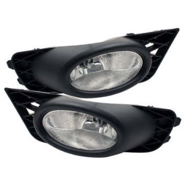 Picture of Spyder Honda Civic 09-11 4Dr OEM Fog Lights W-Switch- Clear FL-CL-HC09-4D-C