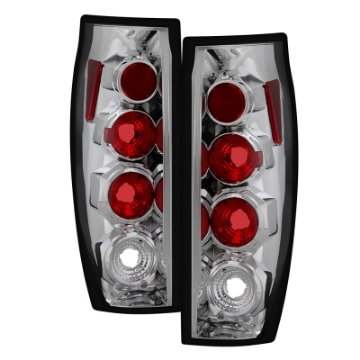 Picture of Spyder Chevy Avalanche 02-06 Euro Style Tail Lights Chrome ALT-YD-CAV04-C