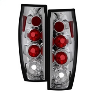 Picture of Spyder Chevy Avalanche 02-06 Euro Style Tail Lights Chrome ALT-YD-CAV04-C