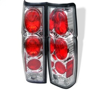 Picture of Spyder Nissan Hardbody 86-97 Euro Style Tail Lights Chrome ALT-YD-NH86-C