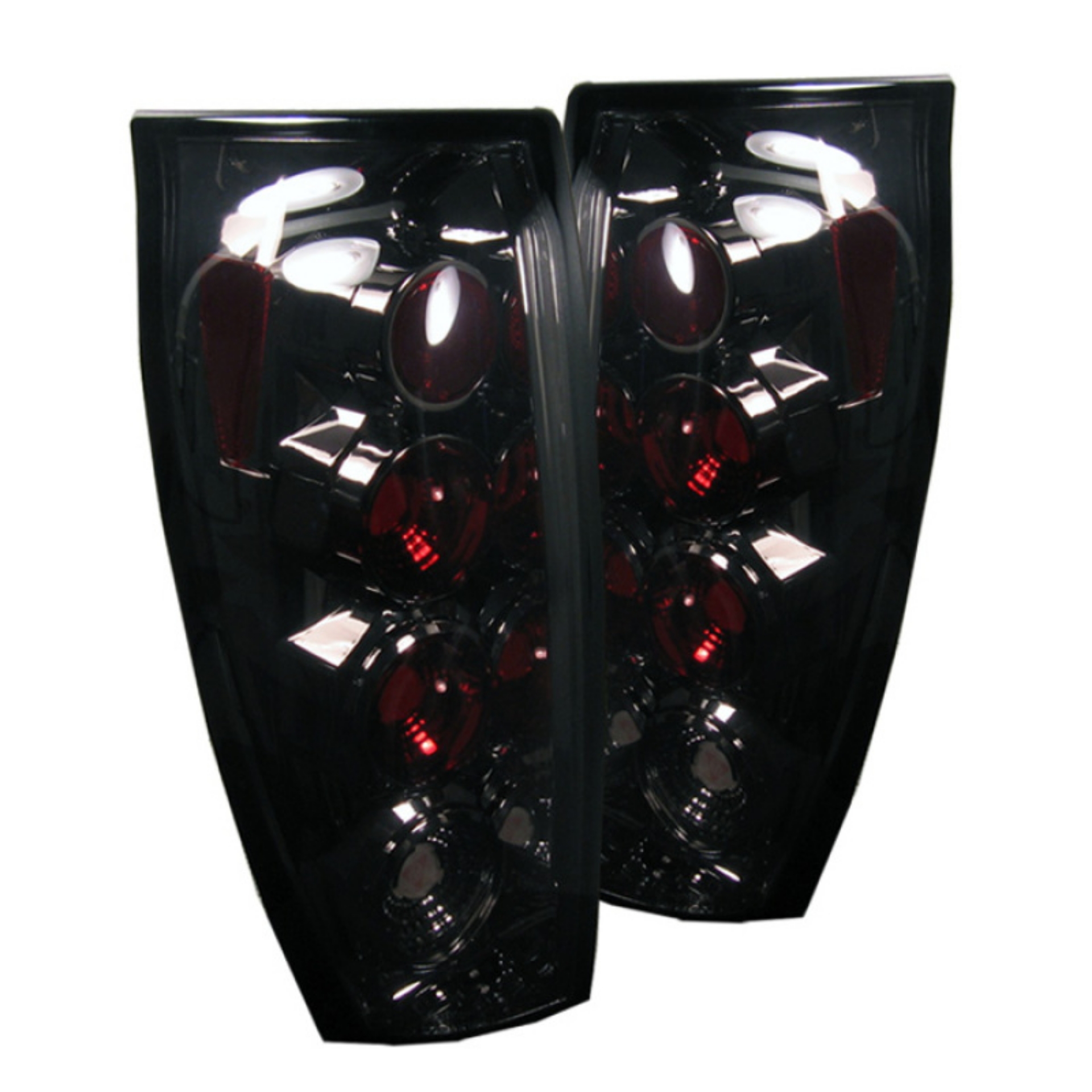 Picture of Spyder Chevy Avalanche 02-06 Euro Style Tail Lights Smoke ALT-YD-CAV04-SM