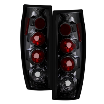 Picture of Spyder Chevy Avalanche 02-06 Euro Style Tail Lights Smoke ALT-YD-CAV04-SM