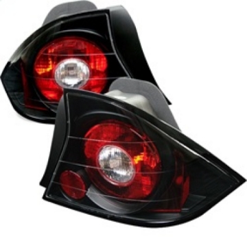 Picture of Spyder Honda Civic 01-03 2Dr Euro Style Tail Lights Black ALT-YD-HC01-2D-BK