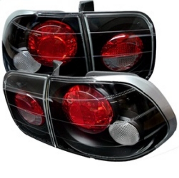 Picture of Spyder Honda Civic 96-98 4Dr Euro Style Tail Lights Black ALT-YD-HC96-4D-BK