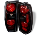 Picture of Spyder Nissan Frontier 98-00 Euro Style Tail Lights Black ALT-YD-NF98-BK