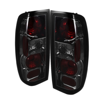 Picture of Spyder Nissan Frontier 98-00 Euro Style Tail Lights Smoke ALT-YD-NF98-SM
