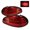 Picture of Spyder Pontiac Grand Prix 97-03 LED Tail Lights Red Clear ALT-YD-PGP97-LED-RC