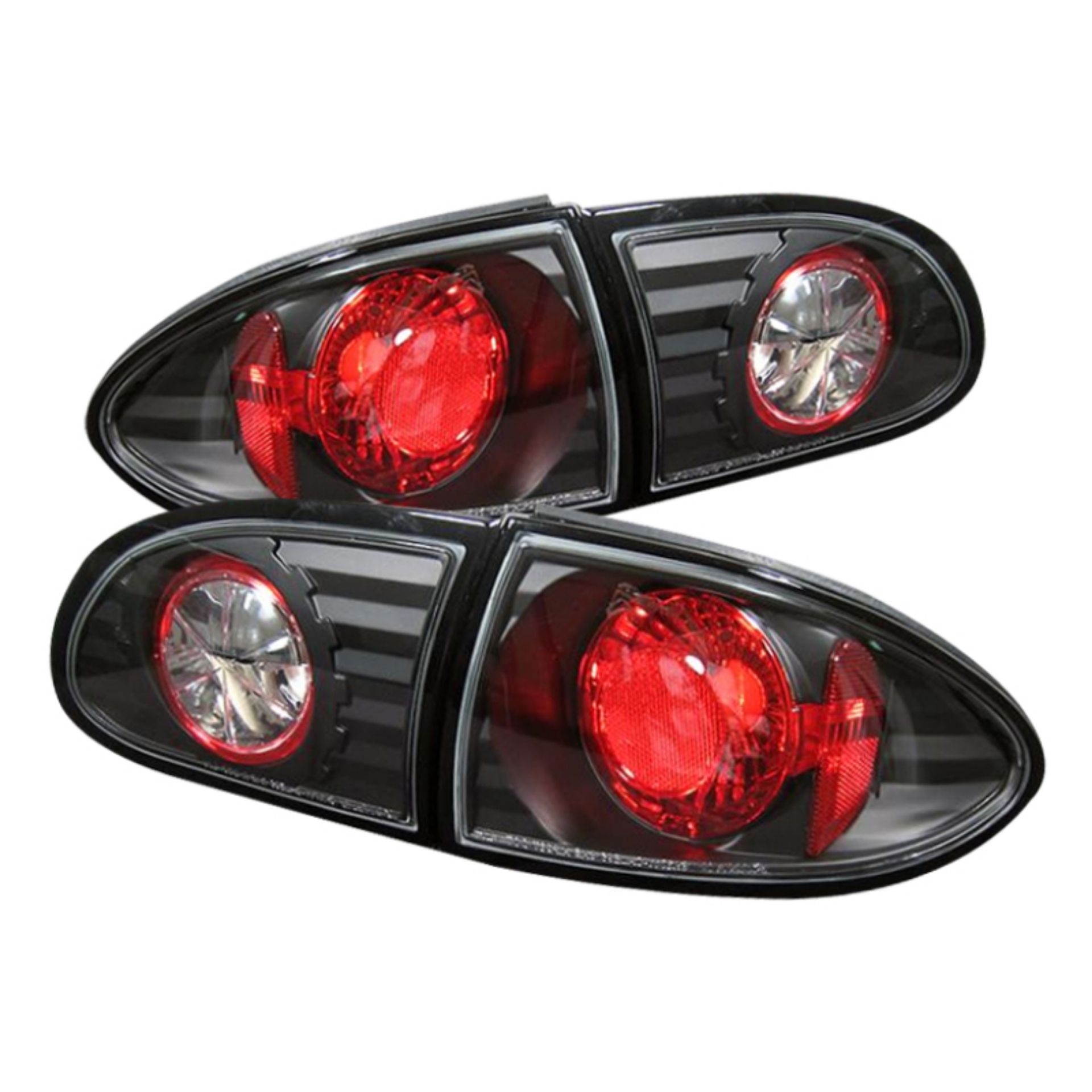 Picture of Spyder Chevy Cavalier 95-02 Euro Style Tail Lights Black ALT-YD-CCAV95-BK