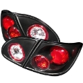 Picture of Spyder Toyota Corolla 03-08 Euro Style Tail Lights Black ALT-YD-TC03-BK