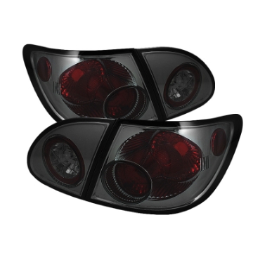 Picture of Spyder Toyota Corolla 03-08 Euro Style Tail Lights Smoke ALT-YD-TC03-SM