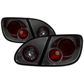 Picture of Spyder Toyota Corolla 03-08 Euro Style Tail Lights Smoke ALT-YD-TC03-SM