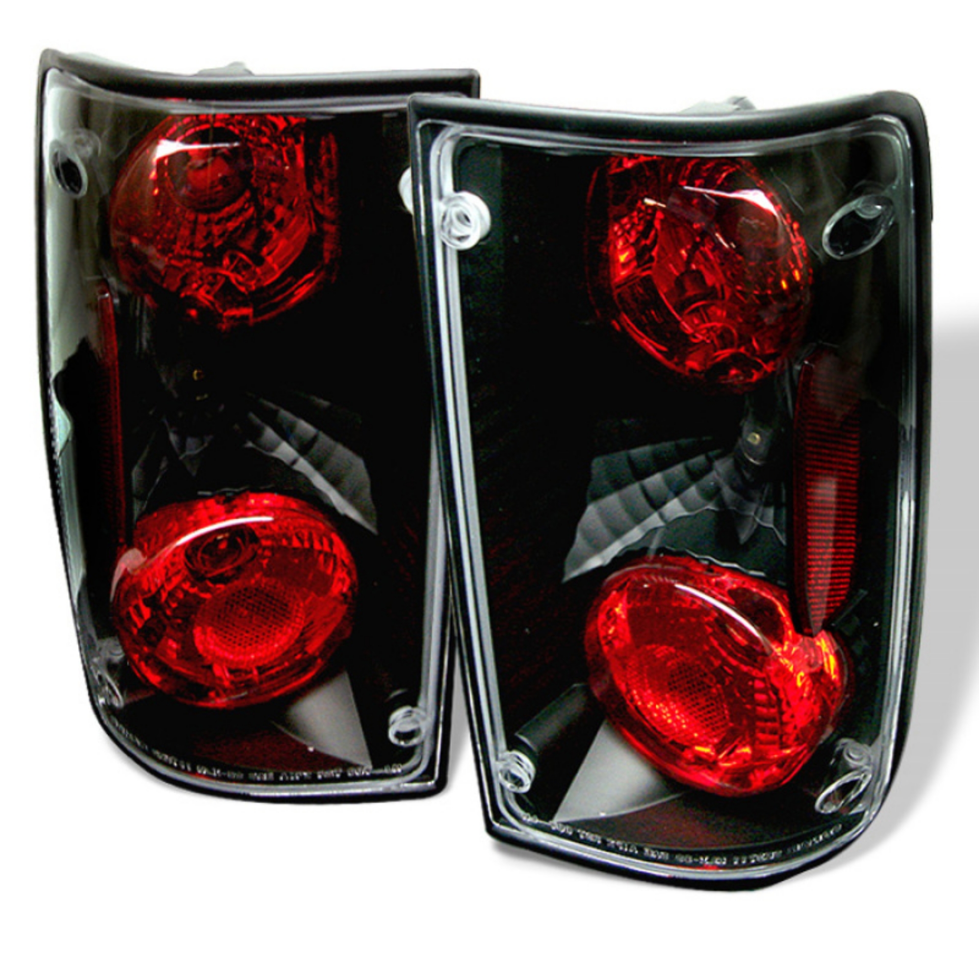 Picture of Spyder Toyota Pick Up 89-95 Euro Style Tail Lights Black ALT-YD-TP89-BK