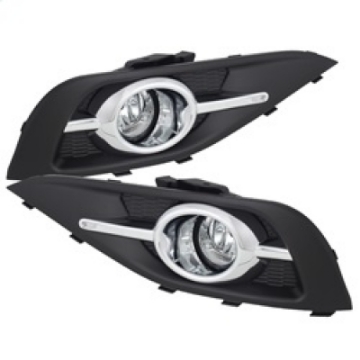 Picture of Spyder Honda CRV 2012-2014 OEM Fog Lights W-Switch Clear FL-HCRV2012-C
