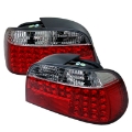 Picture of Spyder BMW E38 7-Series 95-01 LED Tail Lights Red Clear ALT-YD-BE3895-LED-RC