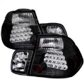 Picture of Spyder BMW E46 3-Series 99-01 4Dr LED Tail Lights Black ALT-YD-BE4699-4D-LED-BK