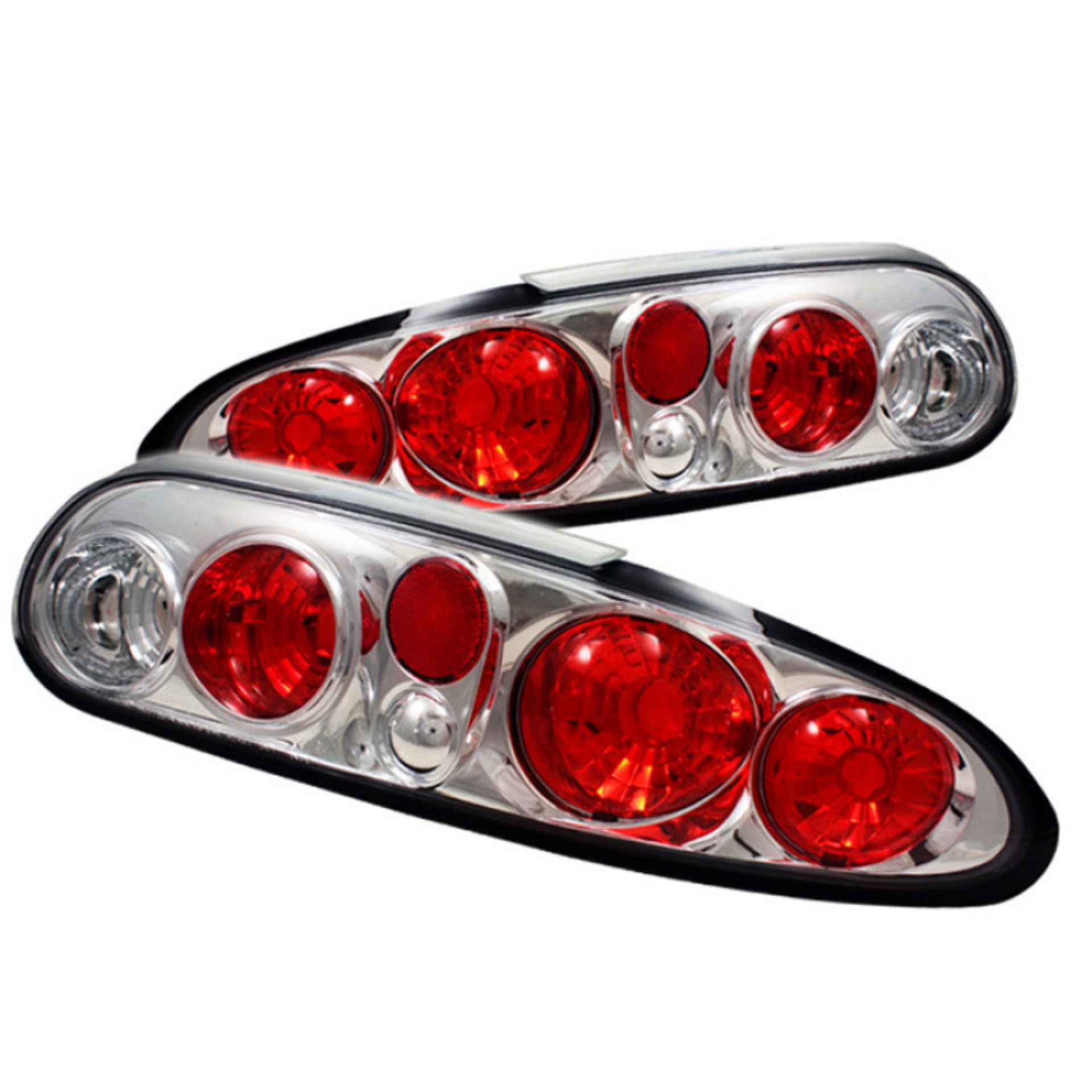 Picture of Spyder Chevy Camaro 93-02 Euro Style Tail Lights Chrome ALT-YD-CCAM98-C