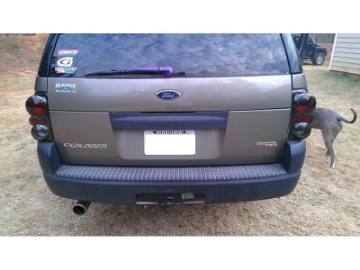 Picture of Spyder Ford Explorer 95-97 Euro Style Tail Lights Smoke ALT-YD-FEXP95-SM