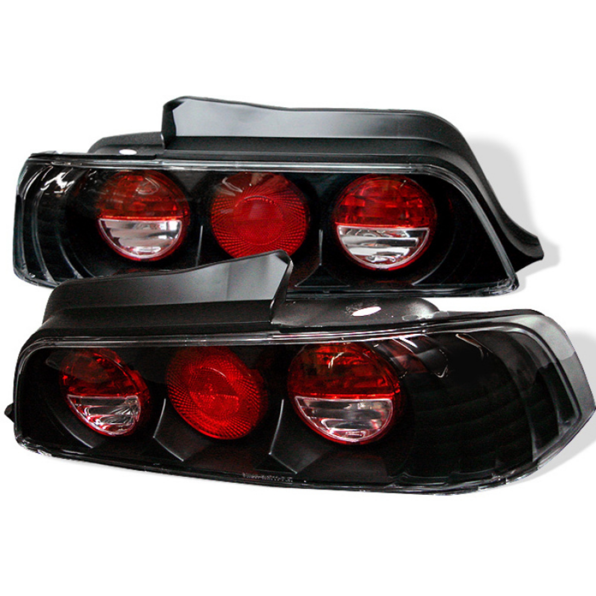 Picture of Spyder Honda Prelude 97-01 Euro Style Tail Lights Black ALT-YD-HP97-BK
