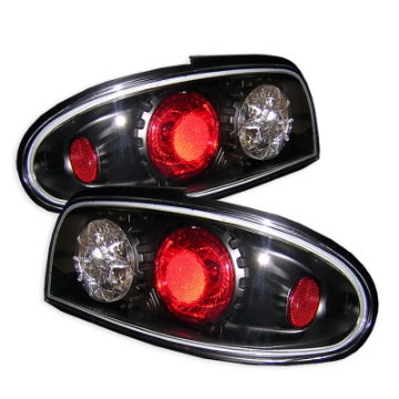 Picture of Spyder Nissan Altima 93-97 Euro Style Tail Lights Black ALT-YD-NA93-BK