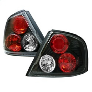 Picture of Spyder Nissan Altima 98-01 Euro Style Tail Lights Black ALT-YD-NA98-BK