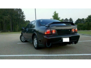 Picture of Spyder Nissan Maxima 97-99 Euro Style Tail Lights Black ALT-YD-NM97-BK