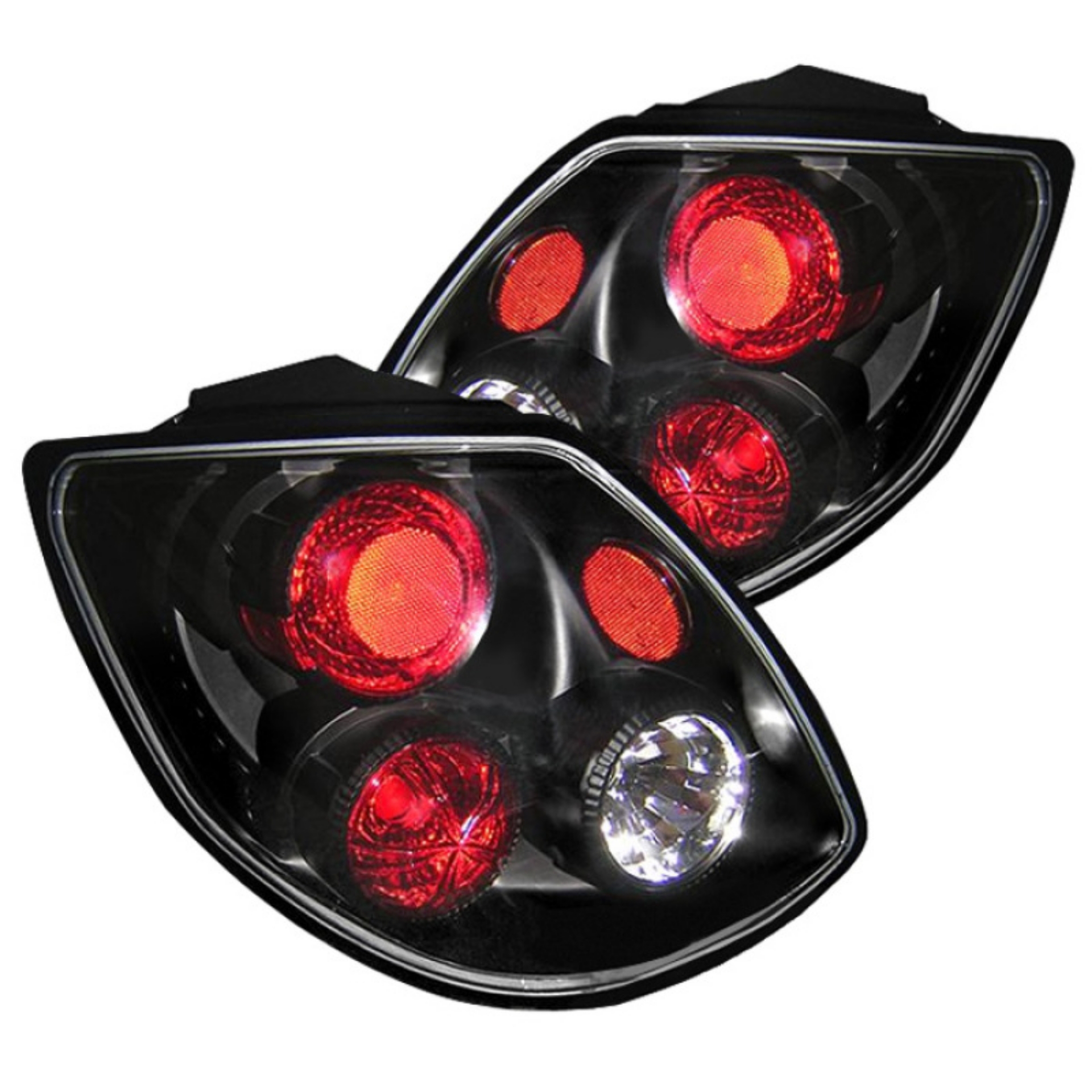 Picture of Spyder Toyota Matrix 03-05 Euro Style Tail Lights Black ALT-YD-TMA03-BK
