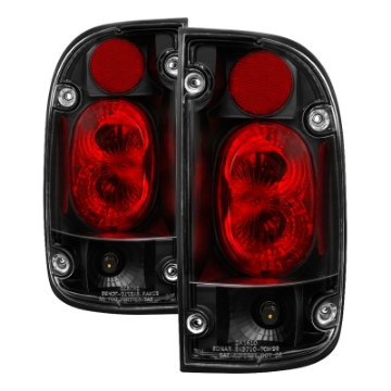 Picture of Spyder Toyota Tacoma 95-00 Euro Style Tail Lights Black ALT-YD-TT95-BK