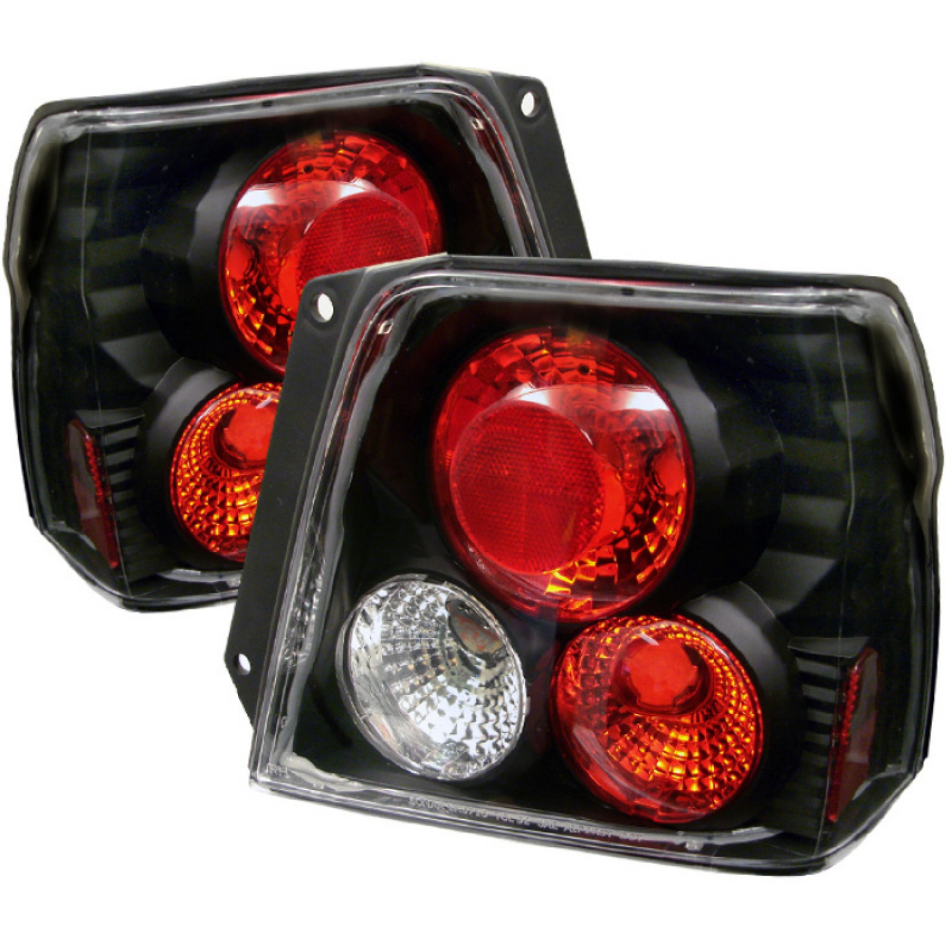 Picture of Spyder Toyota Tercel 95-98 Euro Style Tail Lights Black ALT-YD-TTER95-BK
