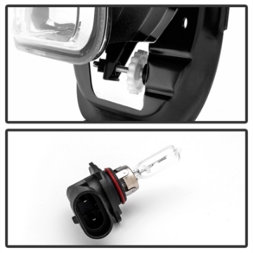 Picture of SpyderDodge Ram 2009-2012 OEM Fog Light No Switch Clear FL-DR09-C