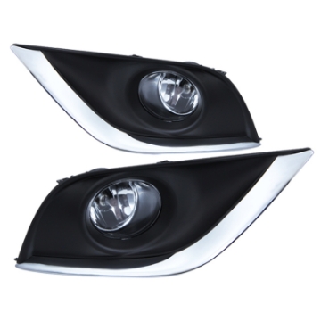 Picture of Spyder Nissan versa 2015+ OEM Fog Lights w-Switch Clear FL-NV2015-C