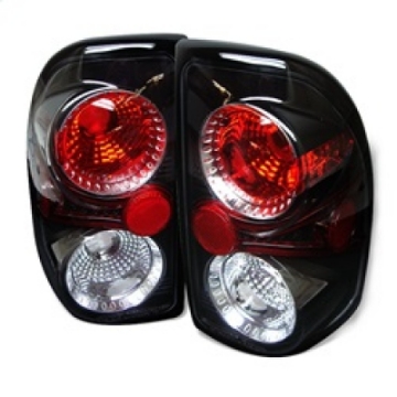 Picture of Spyder Dodge Dakota 97-04 Euro Style Tail Lights Black ALT-YD-DDAK97-BK