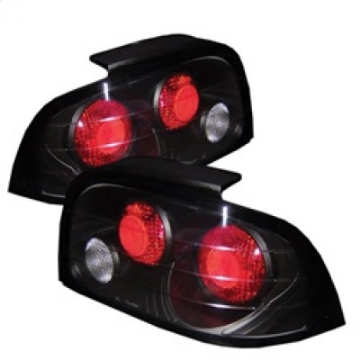 Picture of Spyder Ford Mustang 96-98 Euro Style Tail Lights Black ALT-YD-FM96-BK